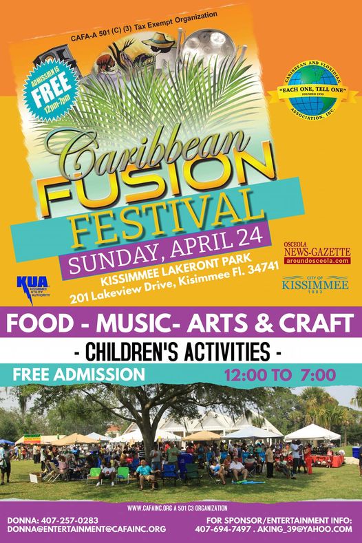2024 Caribbean Fusion Festival Caribbean And Floridian Association, Inc.